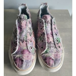 Blowfish Floral Slip On Sneakers